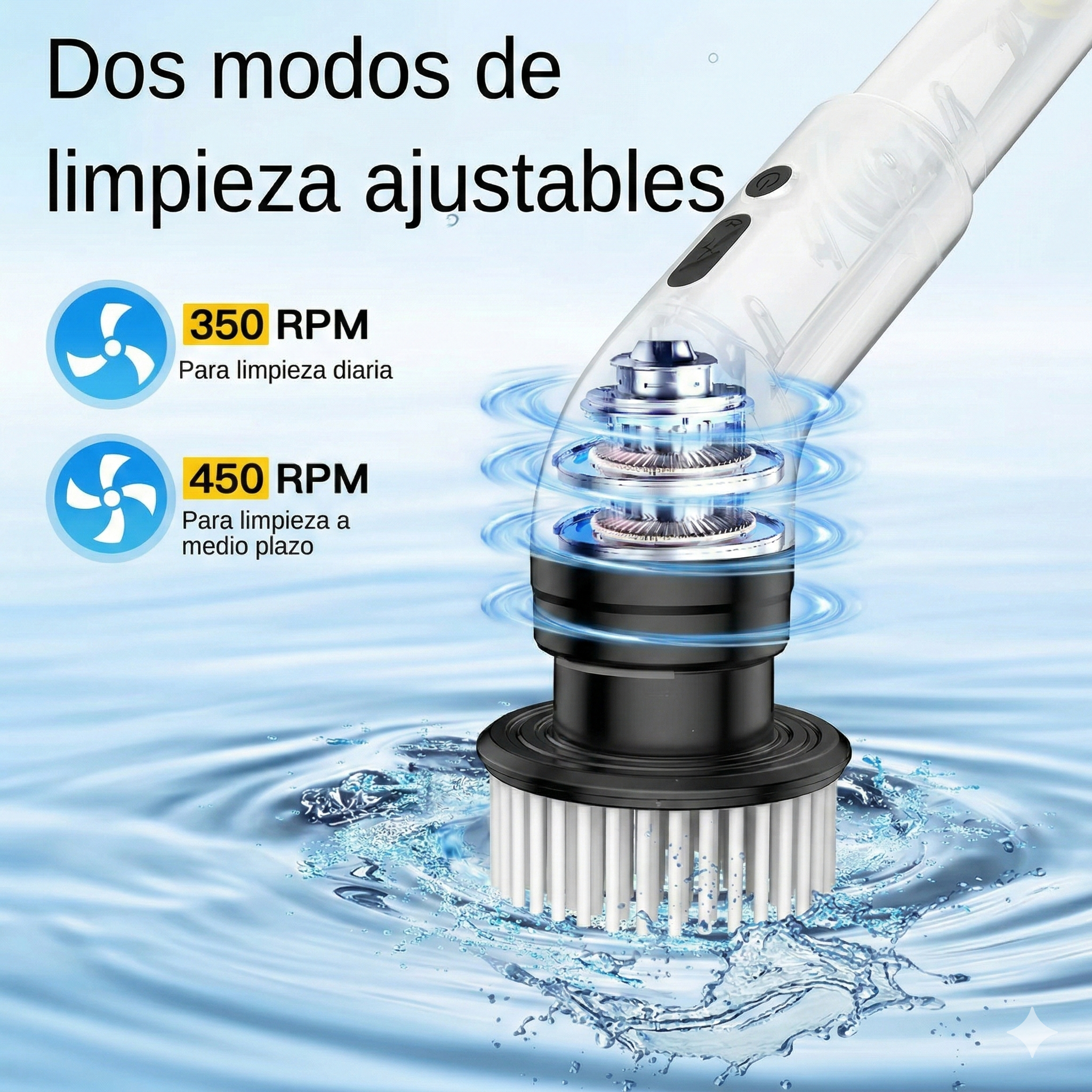 Cepillo limpiador 9 en 1